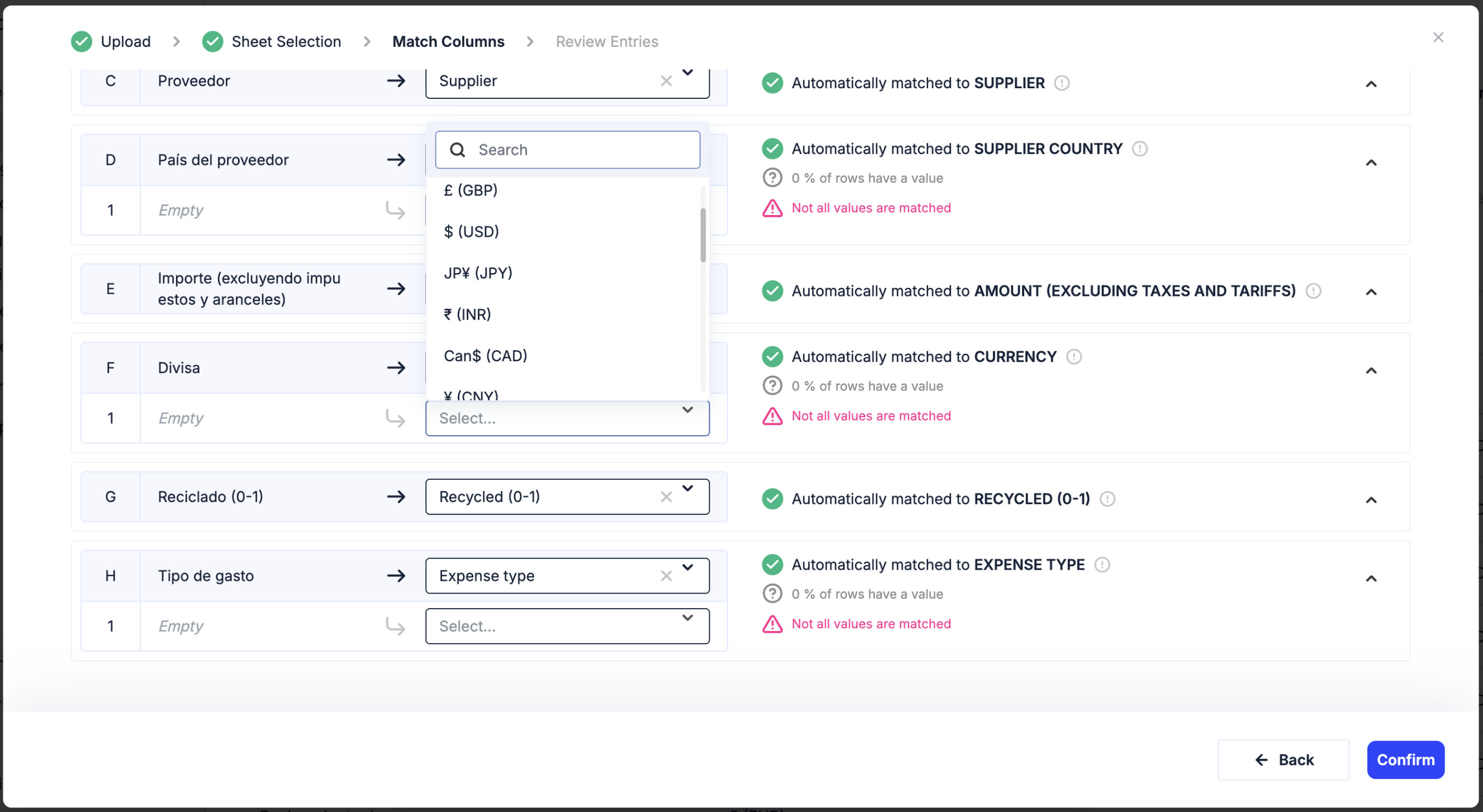 Multi-Currency Purchases