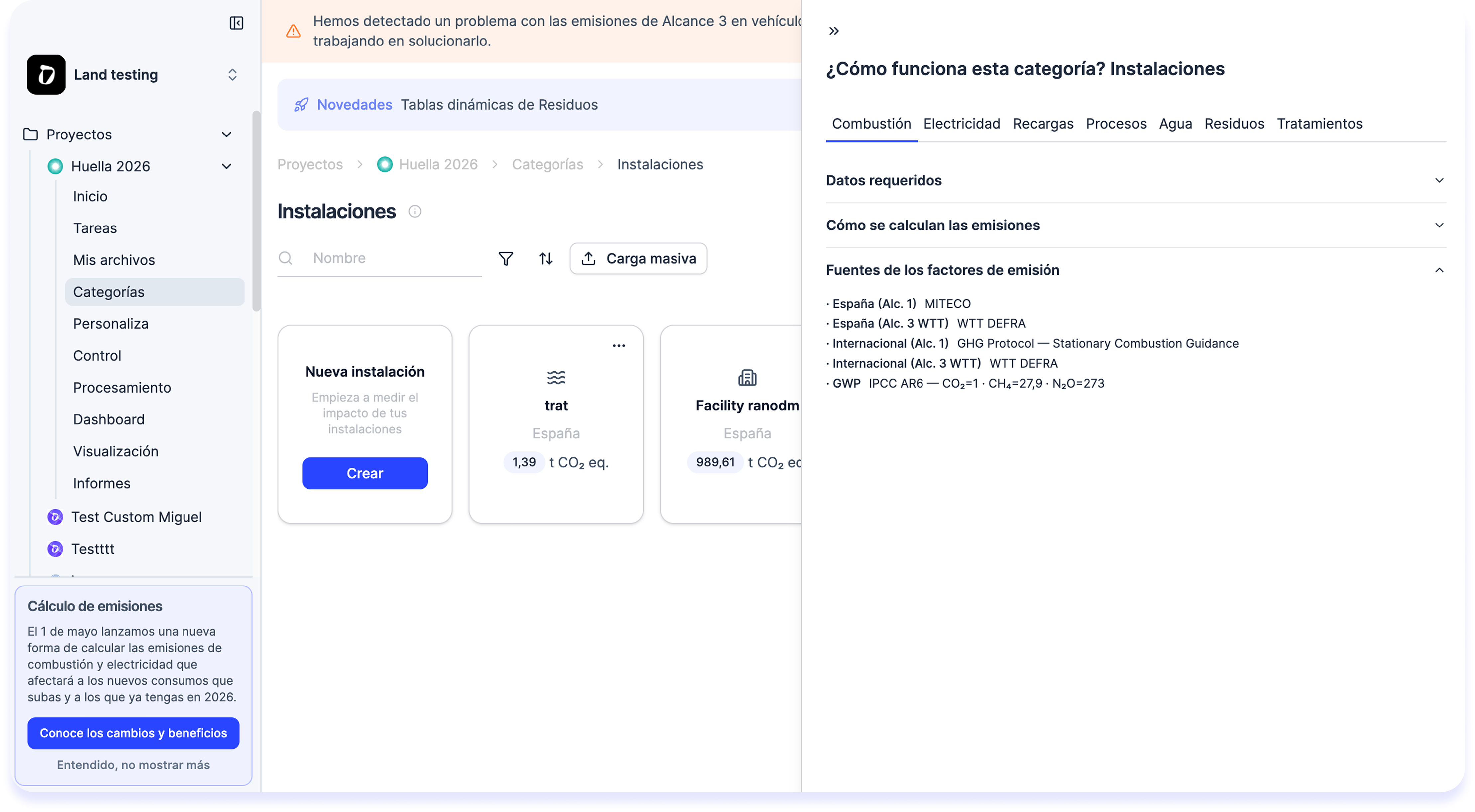 Understand how each data category works in Dcycle