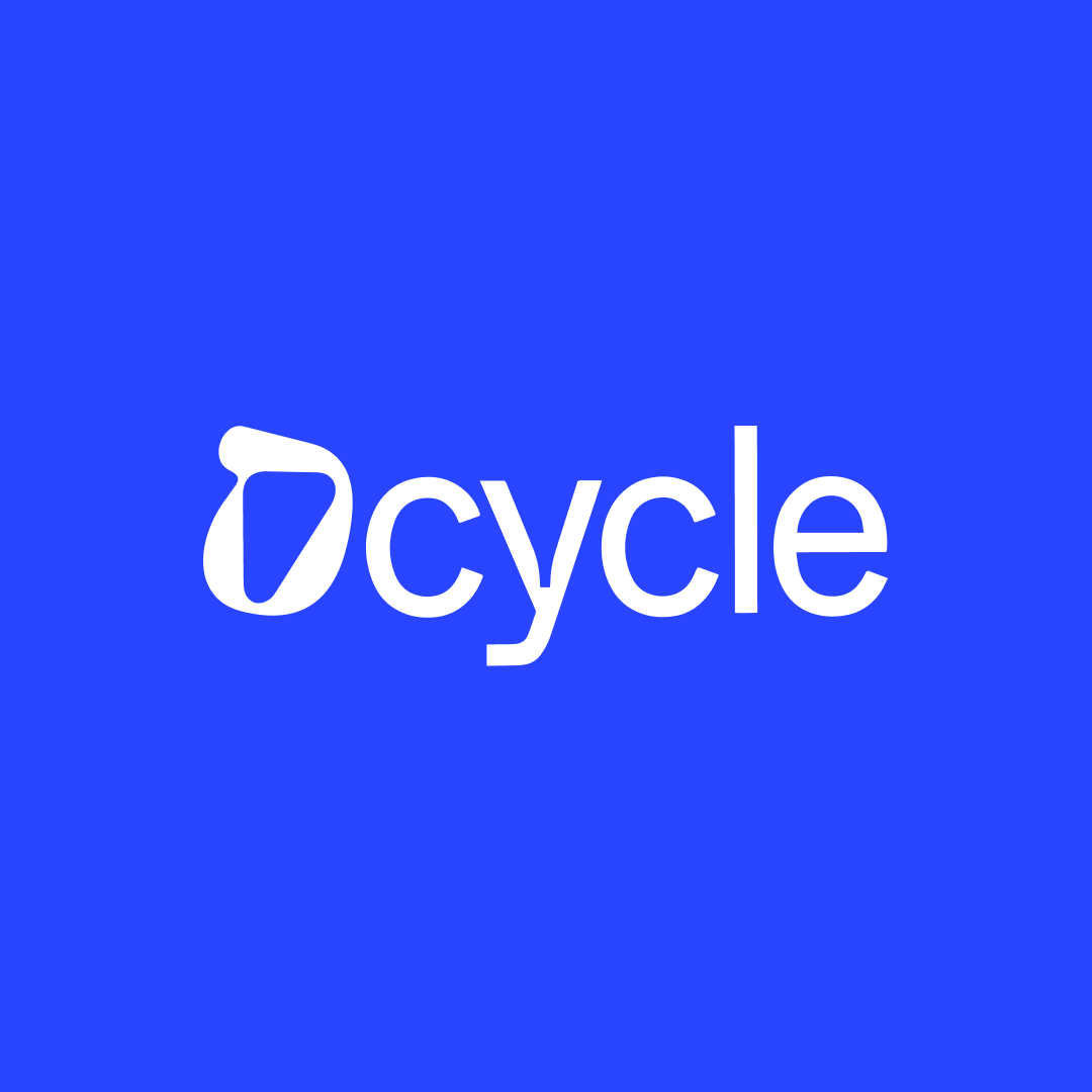Logotipo su blu