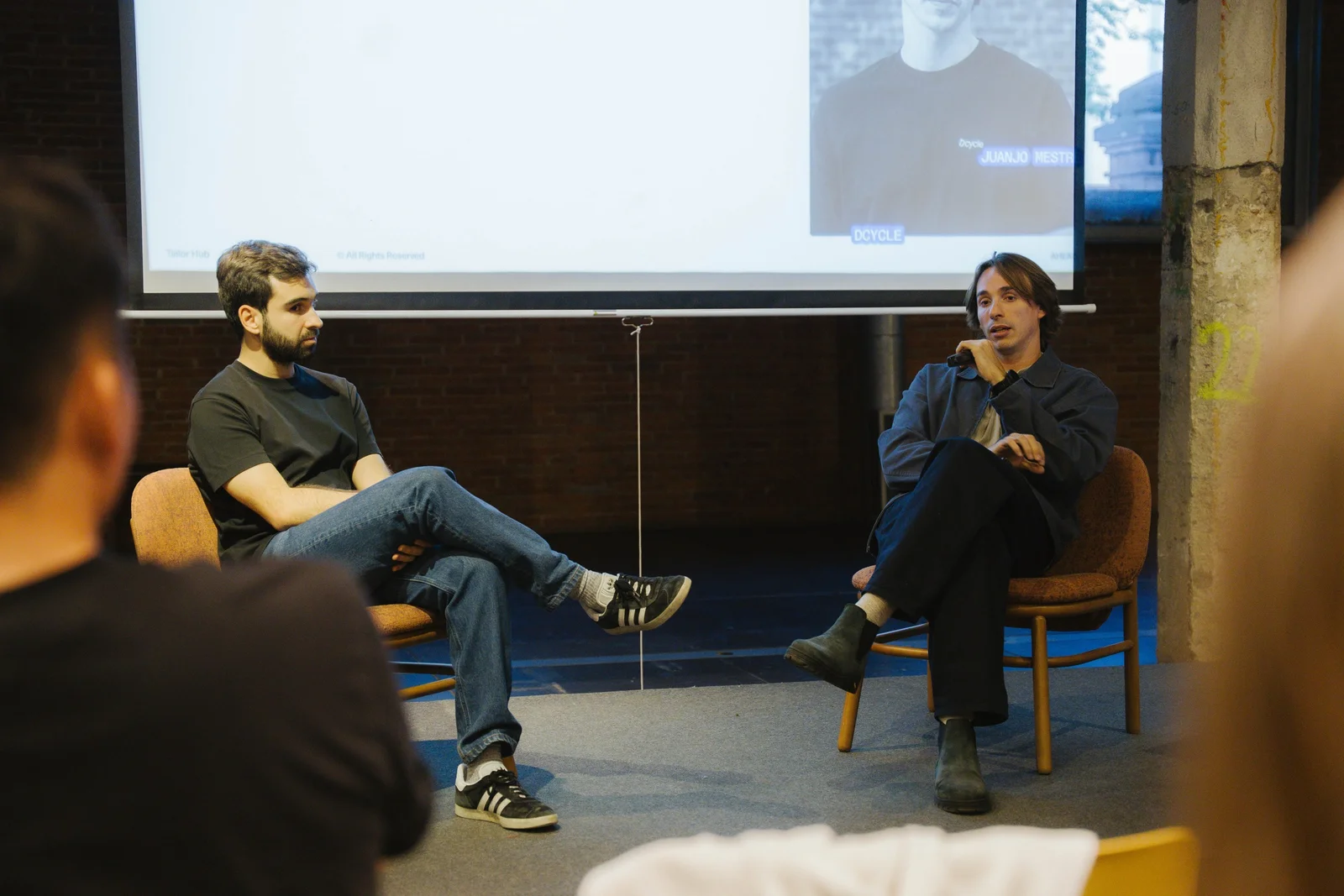 Juanjo Mestre e Diego Méndez na mesa redonda de encerramento do Ahead Madrid 2026