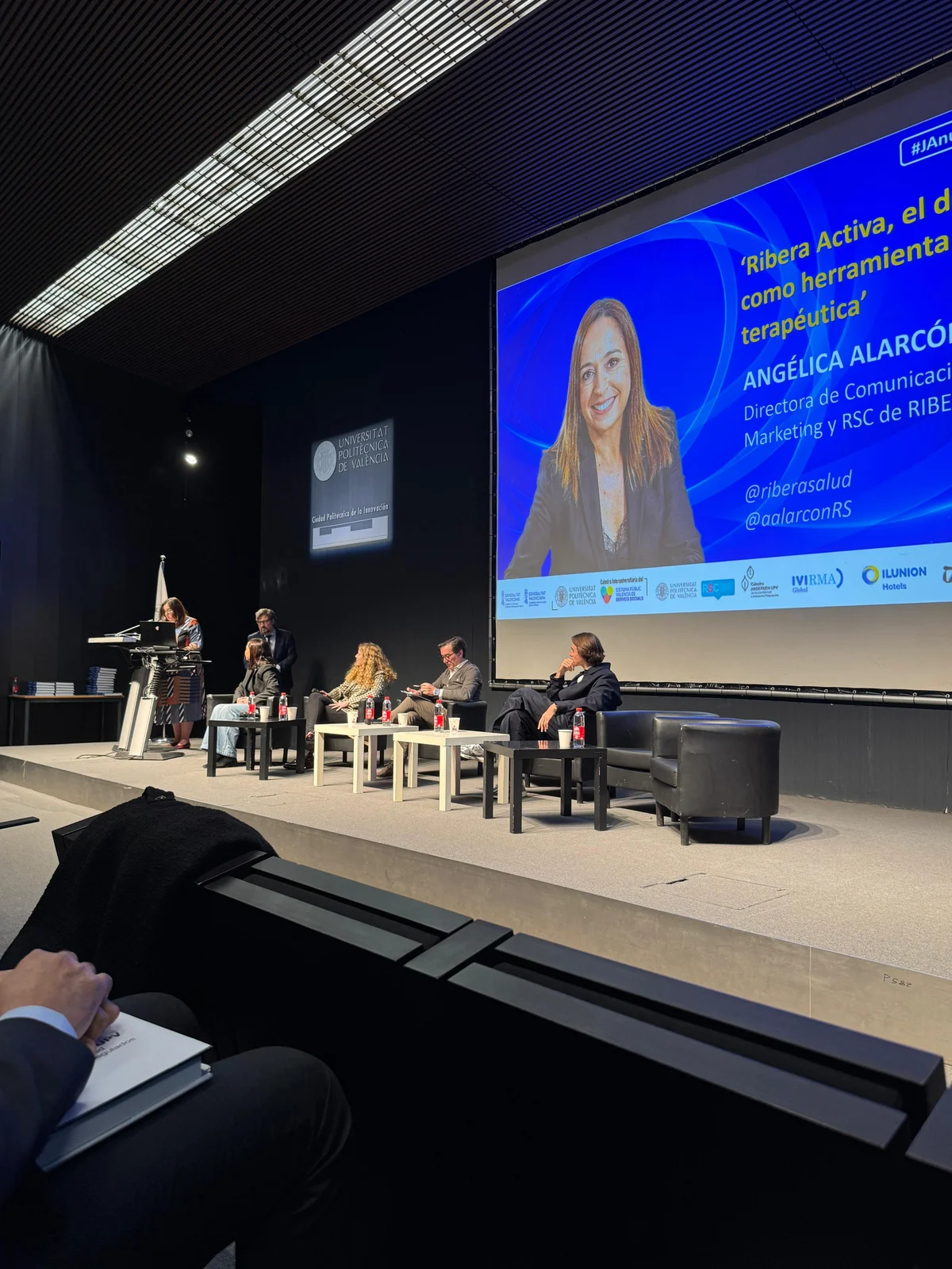Panel discussion at Corresponsables Valencia 2026 at Universitat Politècnica de València