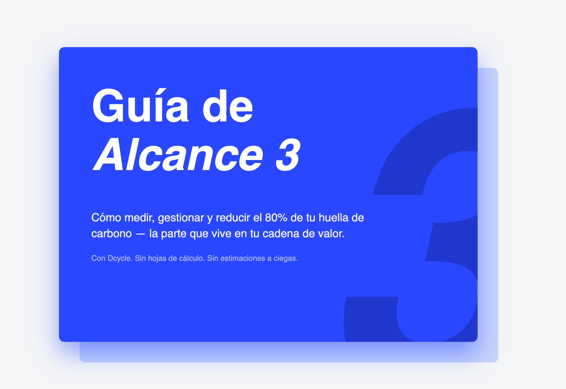 La guía definitiva del Alcance 3