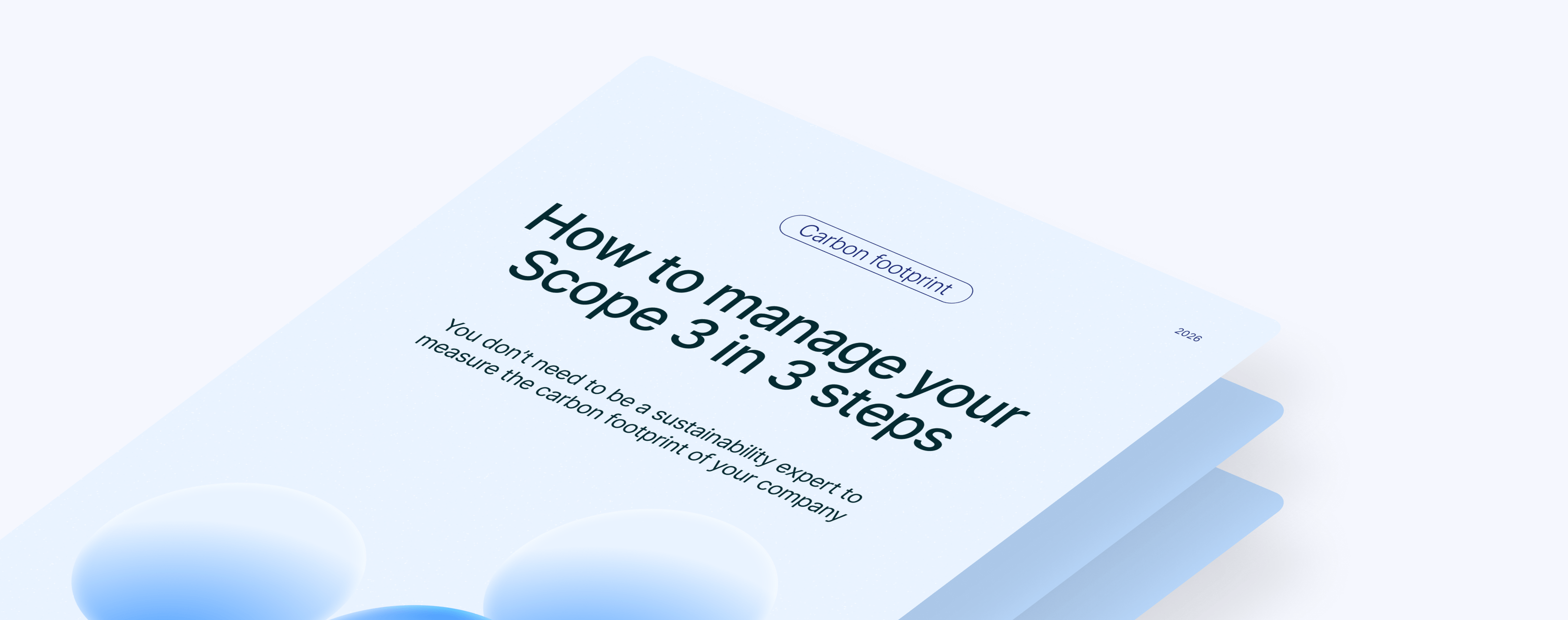 The quickest and easiest way to measure and consolidate your Scope 3