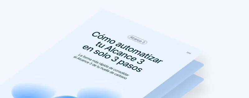 La forma más rápida y sencilla de medir y consolidar tu Alcance 3