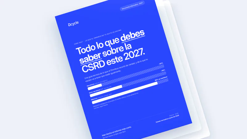 Todo lo que debes saber sobre la CSRD en 2027