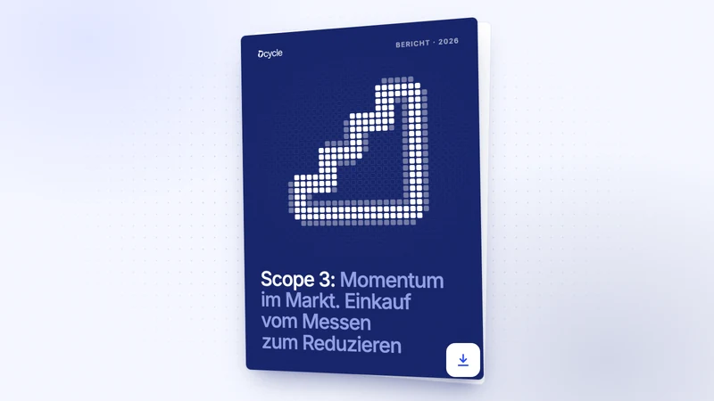 Scope 3: Momentum im Markt. Einkauf vom Messen zum Reduzieren