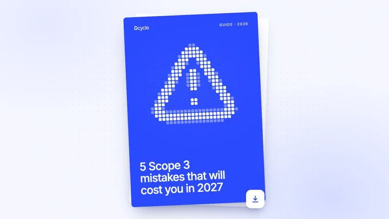 5 Scope 3 mistakes that will cost you in 2027
