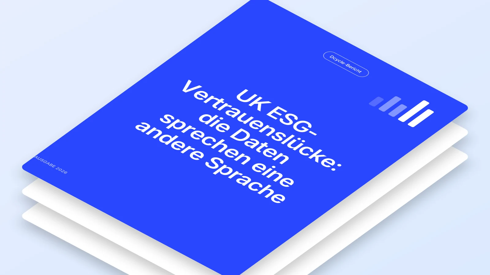 UK ESG-Vertrauenslücke: die Daten sprechen eine andere Sprache