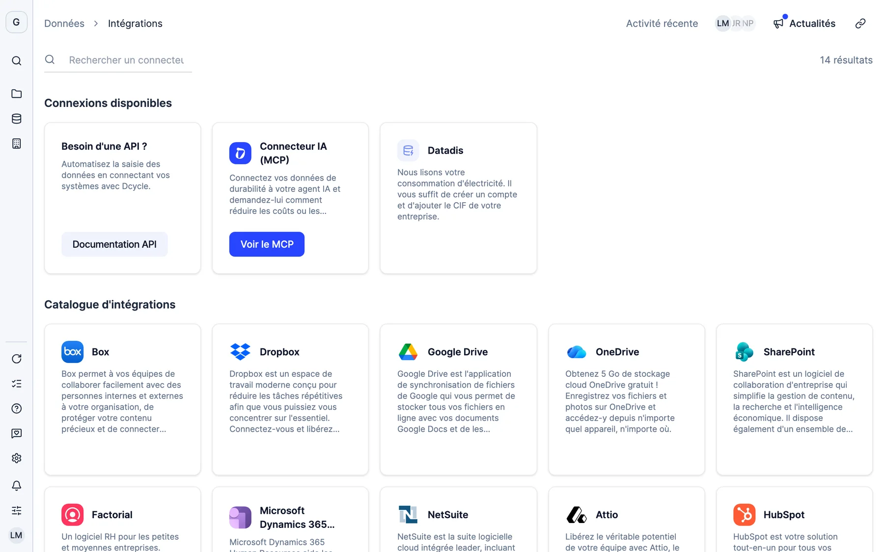 Connectez une fois. Le nouveau arrive tout seul.